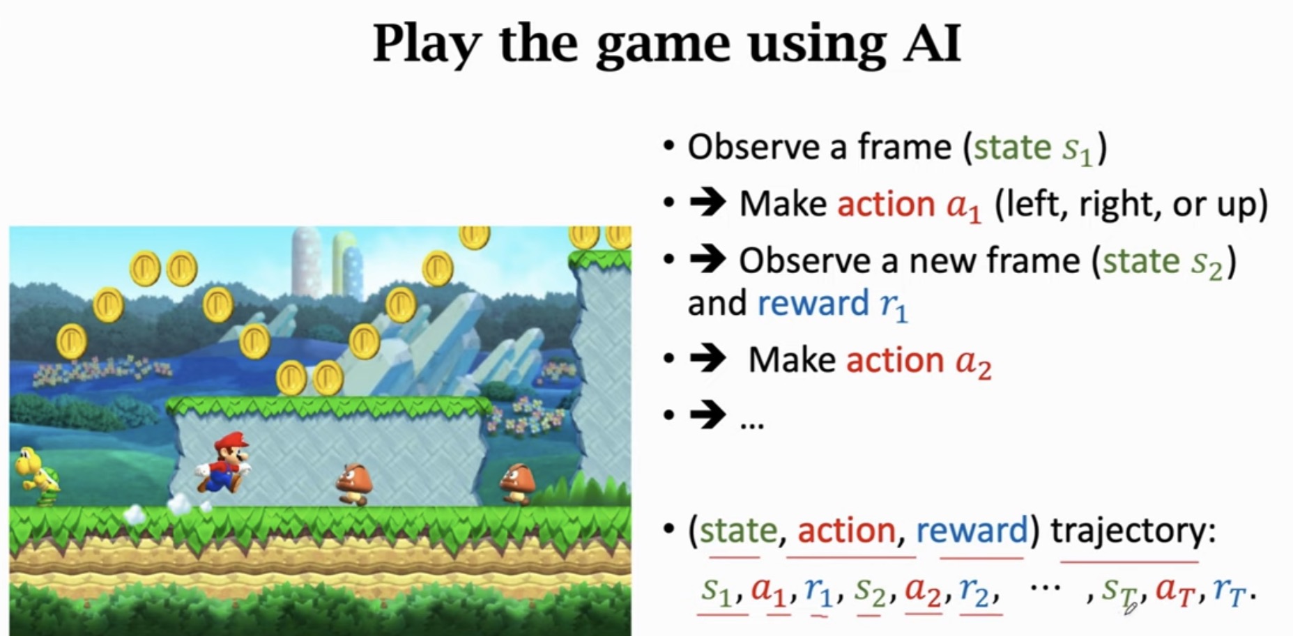 play game using AI