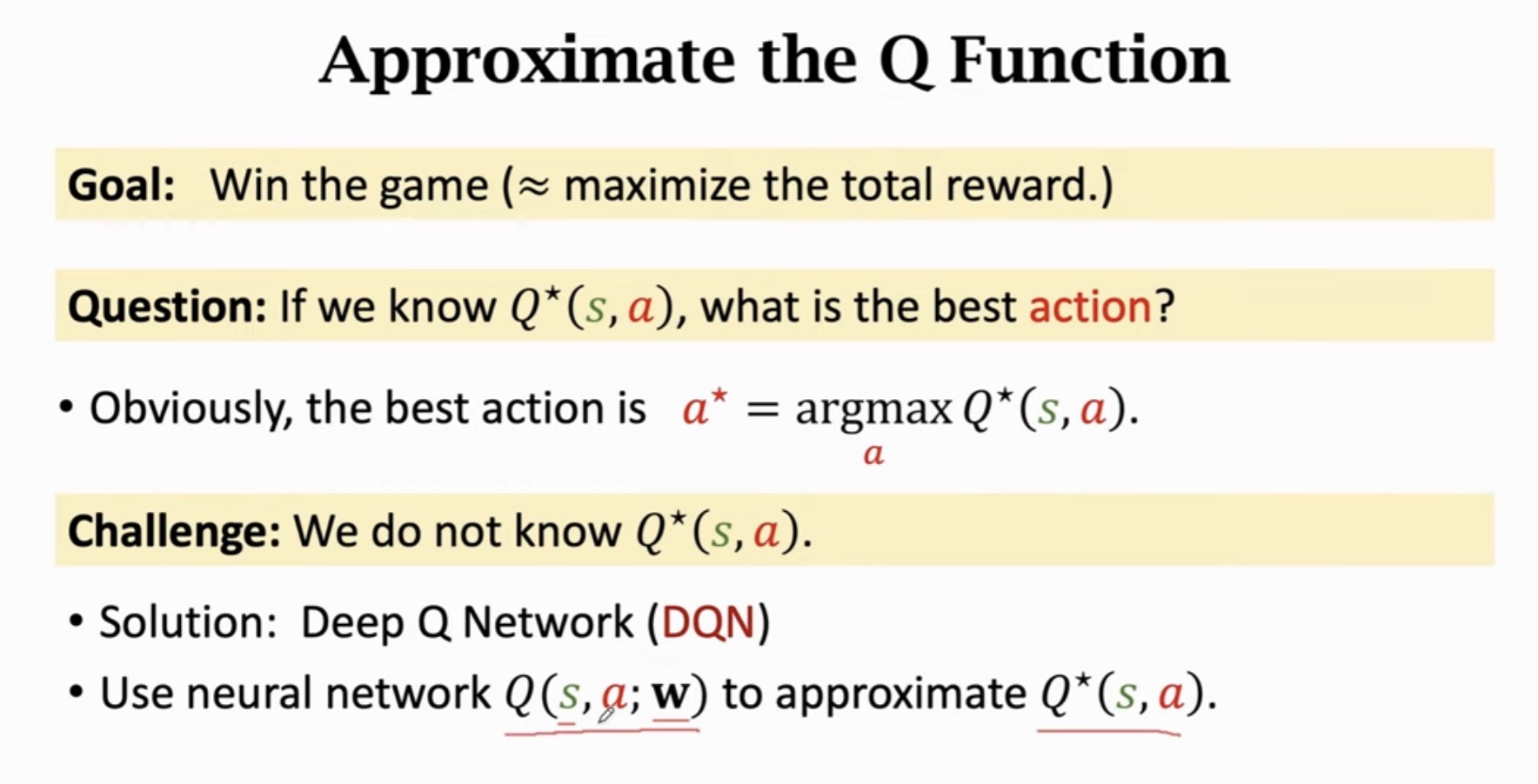 Apply DQN to Play Game